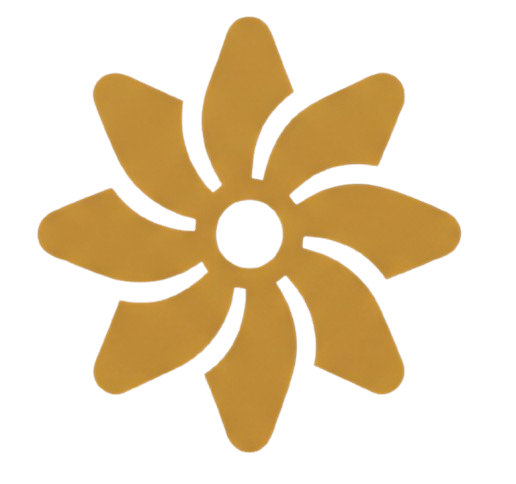 Seguin Coffee Traders pinwheel mark